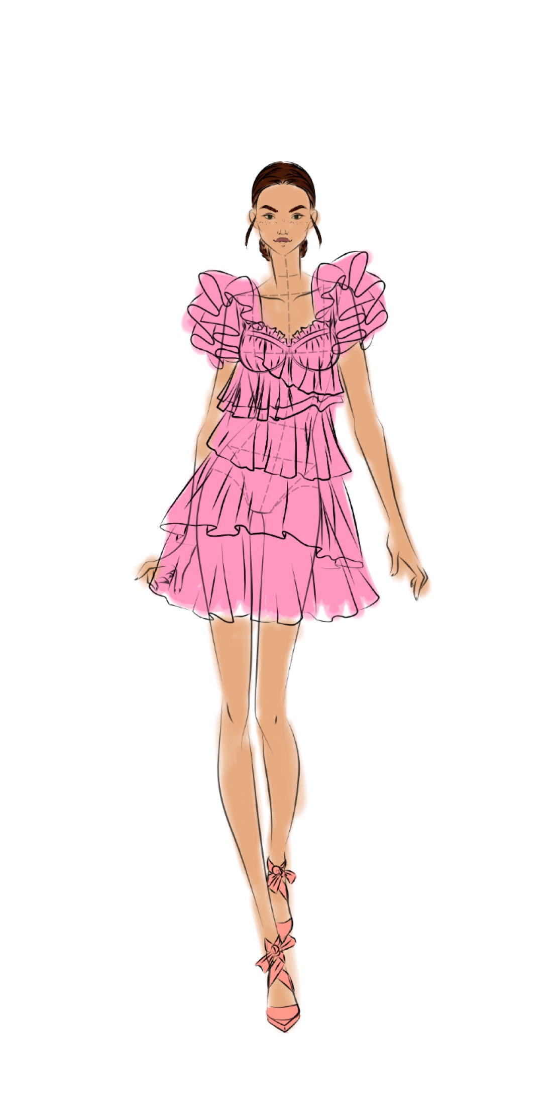Pink Ruffles